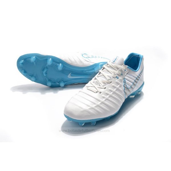 Nike Tiempo Legend VII FG Blanco Azul